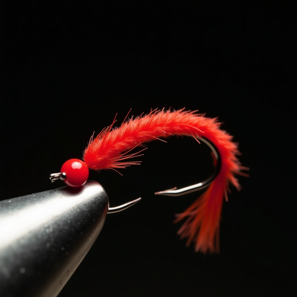 San Juan Worm fly pattern